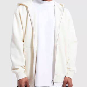 Sweat-shirt à capuche unisexe 100% coton avec logo personnalisé en molleton lourd de haute qualité pour hommes - Product Image 1