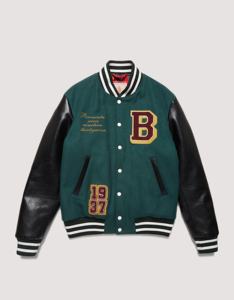 2024 tendencia logotipo personalizado Chenille bordado Varsity Bomber chaqueta para hombres béisbol Streetwear abrigo de invierno con patrón de letras - Product Image 5