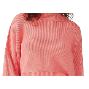 Maglione Corto da Donna Free People Easy Street, Traspirante, Rosa con Logo Frontale, Taglia XS, Stile Casual, Lavorato a Maglia, Autunno Inverno - Product Image 2