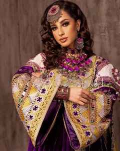 Excelente calidad Banjara Tribal étnico Vintage, Afgano/Pakistán Kuchi fiesta tradicional vestido Kochi vestido al por mayor por AA IMPEX - Product Image 5