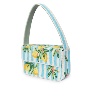 Borsa estiva da donna Look italiano | Design ispirato | Borsa di tendenza ricamata a mano artigianale - Product Image 5
