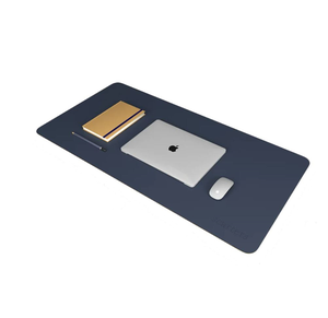 Alfombrilla de ratón de cuero PU de doble cara grande personalizada, alfombrilla de escritorio vegana antideslizante con protección para radiador, ¡en stock! - Product Image 5