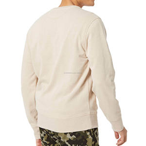 Sweat à capuche imprimé élégant pour hommes confortable et décontracté longue longueur 100% coton français Design personnalisé teint uni pour l'hiver - Product Image 3