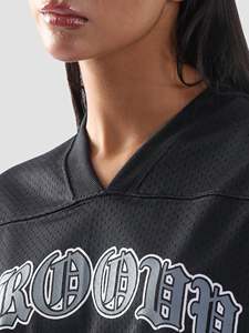 เสื้อเจอร์ซีย์ใส่ได้ทั้งชายและหญิงขนาดใหญ่แนวสตรีทเสื้อกีฬาฟุตบอล Y2K ตาข่ายย้อนยุคระบายอากาศได้ดีใส่ได้ทั้งชายและหญิง - Product Image 5