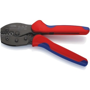 PreciForce <b>Wire</b> End <b>Crimping</b> <b>Tool</b> 220mm 0.25-6 Mm (AWG 23-10) Burnished Multi-Component Grips by KNIPEX - Product Image 6