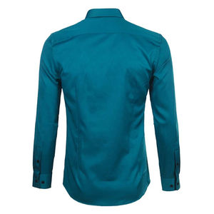 Chemises habillées pour hommes avec logo personnalisé, chemises habillées pour hommes et vêtements décontractés 100% coton, chemise habillée à manches longues à séchage rapide - Product Image 2