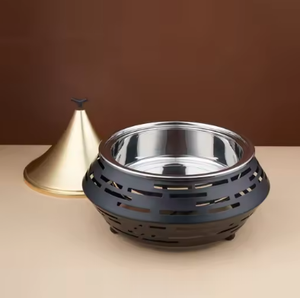 Ollas calientes de diferentes tamaños disponibles, utensilios para el hogar, cazuela de Metal de acero inoxidable, olla caliente para servir para Decoración de cocina y vajilla - Product Image 2