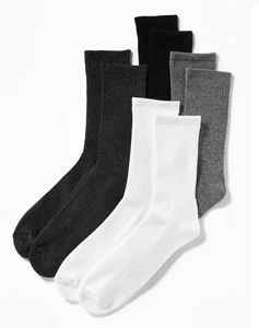 Tendance Vente entière Chaussettes Crew personnalisées Respirant et confortable avec logo personnalisé - Product Image 1