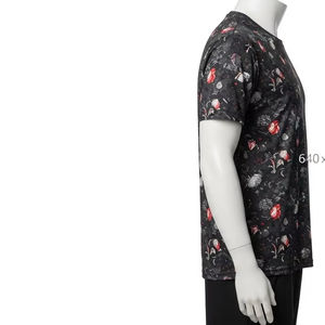 Quick Dry Polyester Sublimation Print T <b>Shirts</b> Lightweight Breathable Sportswear <b>Moisture</b> <b>Wicking</b> Activewear Running Team Wear - Product Image 2