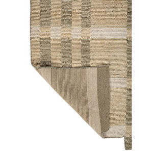 Alfombras de Lana Dorada Contour, Estilo Geométrico y Bohemio para Sala de Estar, Dormitorio, Pasillo, Alfombra para Habitación Hwl-450 - Product Image 5
