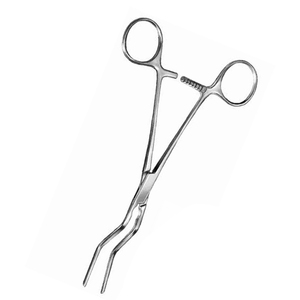 Abrazadera Blalock Abrazaderas de aorta Cirugía cardiovascular Mordazas en ángulo grande Eje deslizante Lovelace Fórceps de agarre de pulmón Ortopédico - Product Image 5