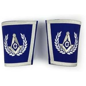 Precious Moon Masonic Blue Lodge Master Mason <b>Apron</b> Set <b>Apron</b> Collar gauntlet - Product Image 1