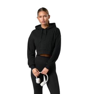 Ensemble de jogging personnalisé en polyester/coton tricoté épais, manches raglan, col à capuche, grande taille, vêtements de sport d'hiver, doublure brodée - Product Image 1