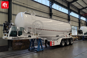 รถพ่วงบรรทุกผงซีเมนต์<span class=keywords><strong>40</strong></span>ซีบีเอ็มวีรูปร่างแป้งแห้งขนถ่าย - Product Image 5