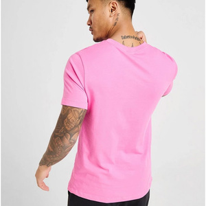 Camisetas de Hombre de Alta Calidad en Poliéster/Algodón, Corte Regular, Estilo Urbano, Casual, Estampado Sólido Personalizado, Secado Rápido y Transpirable - Product Image 2