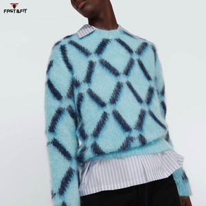 Suéter de Hombre de Cachemira y Lana, Tejido Personalizado, con Logotipo Personalizado, Transpirable, Antiarrugas, para Invierno, Precio al por Mayor - Product Image 4