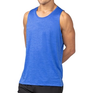 Camiseta sin mangas de yoga de alta calidad al por mayor de fábrica, chaleco de entrenamiento para gimnasio de calle a bajo precio, jersey oversize de fitness para hombre - Product Image 2