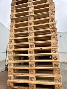 Palet de Acero Reciclado Resistente y Duradero Euro EPAL de Doble Cara 1200x800 - Product Image 6