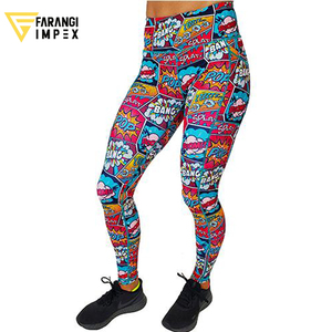 กางเกงเก้าจุดรัดรูปไซส์ปลาเคลือบเงาสไตล์ยุโรปและอเมริกันสำหรับฤดูใบไม้ผลิและฤดูใบไม้ร่วง - Product Image 2