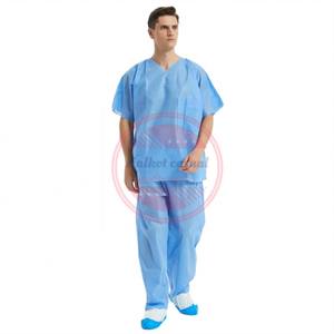 Couleur personnalisée non-tissé uniforme non-tissé médical unisexe gommage costume - Product Image 4