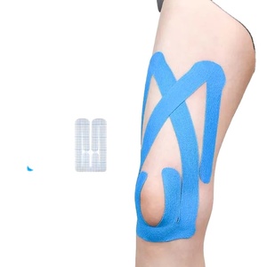 Suministro directo de fábrica Cinta deportiva de kinesiología para atletas | Vendaje para aliviar el dolor muscular para rodilla, <span class=keywords><strong>muslo</strong></span>, correr - Product Image 1