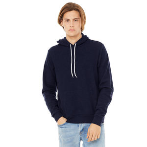 Sweat-shirt à capuche en molleton technique personnalisable de couleur essentielle pour homme, mélange de coton de qualité supérieure, confortable et personnalisable - Product Image 1