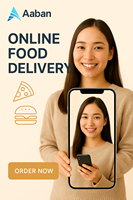 AABAN SOLUTIONS PRIVATE LIMITED Beyaz Etiketli Yemek Teslimatı Uygulama Geliştirme-Çoklu Satıcı Platformu Canlı Sipariş Takip Analizleri