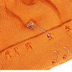 MOVATEXTILES New Fashion Tie Dye Furry Long Rabbit <b>Fur</b> Winter Hat Women'S Toe Cap Knitted Warm Beanies Custom Made - Product Image 2