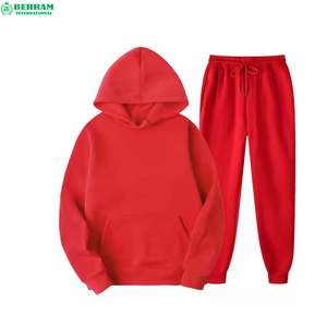 Sudadera con Capucha de Alta Calidad, Transpirable, 100% Algodón, Colores Sólidos, Tallas Grandes, con Bolsillo Canguro, Estilo Urbano - Product Image 4