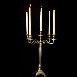 Attractive Elegant Metal Candelabra Rose Gold Silver Plated New Design Candelabra Decorative Handmade <b>Candlestick</b> Pillar Holder - Product Image 6