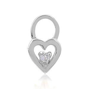 เครื่องประดับนำโชครูปหัวใจ CZ สีเงิน925มีเสน่ห์สำหรับผู้หญิงเครื่องประดับแฟชั่นขายส่ง - Product Image 5