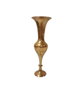 Florero de Latón Hecho a Mano, Diseño Atractivo, Decoración de Mesa de Metal, para Hogar y Oficina, Florero en Oferta - Product Image 4