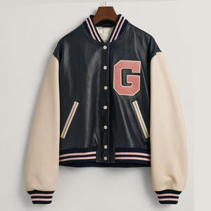 Chaquetas Varsity Nuevo Estilo Cuello Alto Todas las Tallas Colores Lana de Alta Calidad Antibacterianas para Hombre y Mujer - Product Image 1