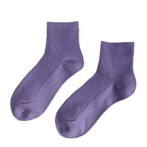 Calcetines tobilleros informales de Spandex/nailon para hombre personalizados al por mayor con logotipo corto antibacteriano de color - Product Image 4