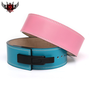 Luxury Fitness Body Building <b>Waist</b> Trainer 13 MM Weightlifting Neoprene Leather Heavy Duty Breathable Lever Belt Unisex - Product Image 3