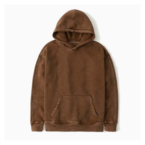 เสื้อฮู้ดดี้ผู้ชายขายดีที่สุด ทรงแอซิดวอช ขนาดสั่งทำ ผ้าฝ้าย 100% ยั่งยืน ทนลม แห้งเร็ว ระบายอากาศได้ดี สำหรับฤดูหนาว - Product Image 5