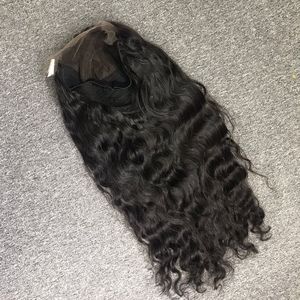 Vente Meilleure Qualité HD Dentelle Perruque Naturel Ondulé Remy Vierge 100% Cheveux Humains Machine Double Trame pour Femmes Noires Vietnamien - Product Image 2