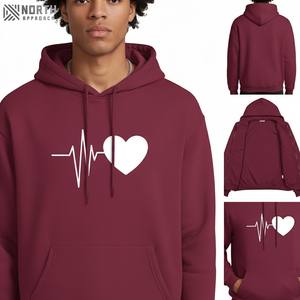 Vente en gros de sweats à capuche respirants de qualité supérieure pour femme avec logo personnalisé pullover décontracté tricoté pour femme sweats à capuche coréens en coton - Product Image 6