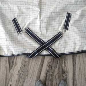 พรมม้าพรีเมี่ยมสำหรับฤดูร้อน | ผ้าห่มผืนผ้าใบสั่งทำลายผ้าฝ้าย | อุปกรณ์ตกแต่งม้าที่ทนทานและมีสไตล์สำหรับทุกฤดูกาล - Product Image 2