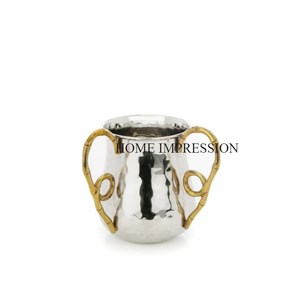 Tazas de café redondas pulidas con espejo brillante martillado, decoración de restaurante y Hotel, cerveza, vino, tazas clásicas de lujo con asas - Product Image 6