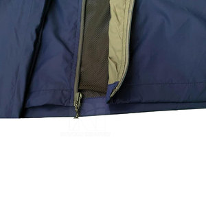 Ensemble survêtement décontracté à capuche pour homme, design OEM, coupe-vent uni, deux pièces, logo personnalisé - Product Image 3