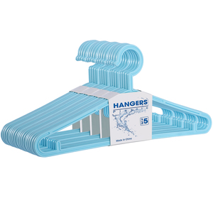 Factory Direct Sale <strong>Multi</strong> Function Standard Non Slip Blue Plastic Clothes <strong>Hangers</strong> - Product Image 2