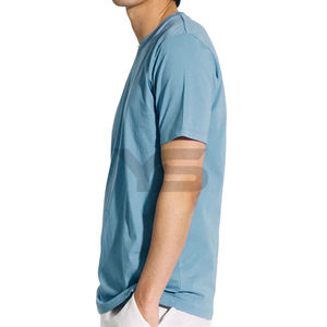 Camiseta de algodón unisex de gran tamaño personalizable de alta calidad, ropa de verano, ropa de hombre, precio al por mayor - Product Image 4