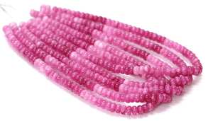 8mm ombré rose Quartz Rondelle perles brins de pierres précieuses 16 pouces perles en vrac pour bijoux à bricoler soi-même faisant des fournitures au prix de gros - Product Image 5