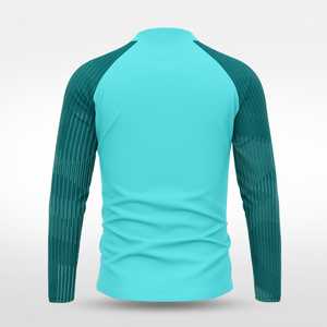 Custom Sublimation Reversible Lightweight Breathable Quick Dry Eco-Friendly Quarter Zip Long Sleeves Shirts Men Women <b>Athletic</b> - Product Image 6