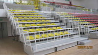 Tribunes rétractables JY-706, sièges télescopiques pliants pour les gymnases, les terrains de basket-ball des écoles et les salles de sport
