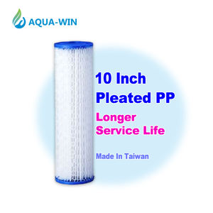 AQUA WIN 10" <b>Reverse</b> <b>Osmosis</b> Pleated PP <b>Filter</b> High Efficiency Eco-Friendly Manual Operation Hotel Commercial Household Use 1.0 - Product Image 2