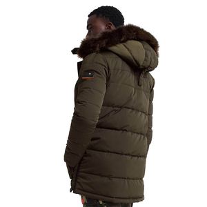 Parkas d'hiver pour hommes de qualité supérieure, vestes à capuche avec fermeture éclair, légères, imperméables, respirantes, doublure en polyester et laine, tenue décontractée, grande taille - Product Image 2