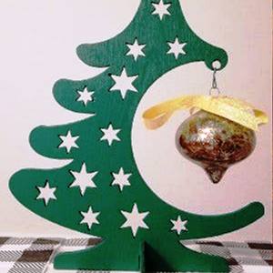 Lámparas de mesa de artesanía de madera-Decoración para el hogar Regalo de Ramadán Diseño moderno personalizable - Product Image 6