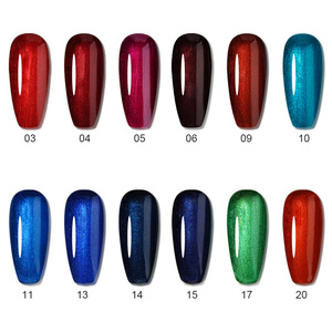 ICE NOVA Chrome Nail OEM Effet Miroir Métallique Holographique Aurora Pour Nail Art Gel Vernis Sirène Trempage Poudre Gel Vernis Ensemble - Product Image 2